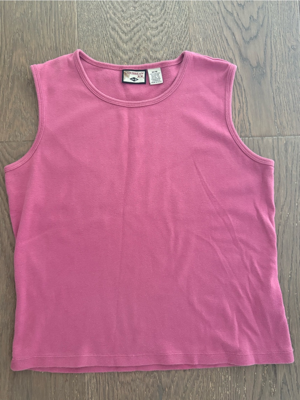 Caribbean Joe Sleeveless Tank Top in Pink